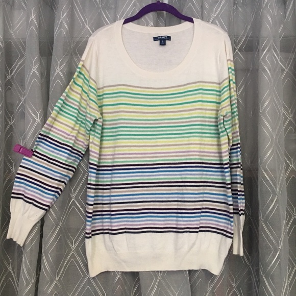 Old Navy Sweaters - 💜3 FOR $30- old navy striped cardigan